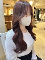 シェノン サントル(CHAINON CENTRE)&nbsp;前髪/マチルダボブ/ピンクベージュ/インナーグレージュ