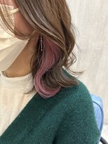 アルーシェ 心斎橋(Alushe)&nbsp;イメチェンチェリーブラウンフェミニンモードダークアッシュ