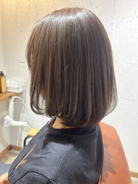 リジェール 鶴舞店 髪質改善カラー＋ボブスタイル