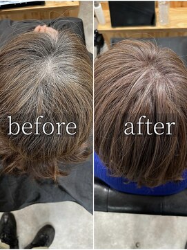 モイ(moy) 脱白髪染め/白髪ぼかし/ハイライト/グラデーションカラー/浅草