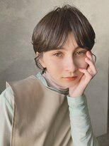 ソイリウム 下北沢(soi rium)&nbsp;耳掛けショート_ブルーグレー_ショートカット