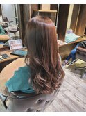 20代30代大人美人小顔ブリーチなし韓国ヘアアッシュグレージュ