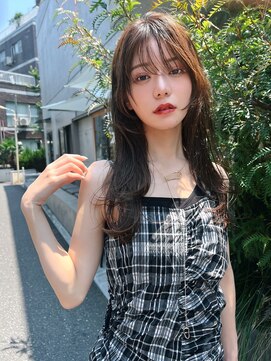 オーウェル 銀座(Owelle) 銀座　cheri 透明感ブラウン×くびれレイヤー