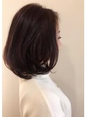ダークブラウン×ミディアム/30代40代50代