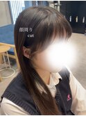 【Hono/STYLE藤沢】結んでも可愛い顔周りカット