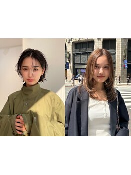 細かな技術で再現しやすいスタイルにこだわり、根元から毛先までまとまる理想のシルエットにしてくれる。