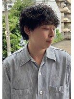 ヘアサロン ガリカ 表参道(hair salon Gallica)&nbsp;【佐藤翼】波巻きスパイラルパーマ/無造作マッシュ