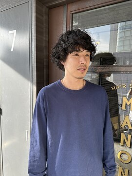 マノン バイ エイチ(MANON by H) マッシュパーマ