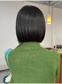 ボブ＊切りっぱなしボブ＊甲府＊田中啓之
