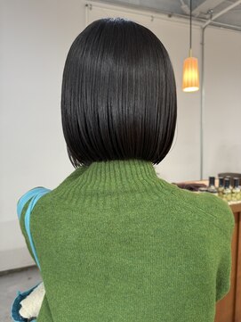 カフネ(cafne) ボブ＊切りっぱなしボブ＊甲府＊田中啓之