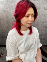 リリーヘアーリベート 浅草橋東口店(LiLiy hair LIBERT'E)&nbsp;赤髪20代30代髪質改善トリートメント浅草橋秋葉原両国