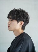 初めてのパーマでも◎ラフな質感が人気のシャドウパーマ