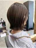 レイヤーボブ × ココアブラウン【千葉優希】