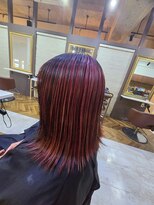 デザイナーズヘアー ラグジス(Designers hair LUXIS) ~【LUXIS海老名】~アンブレラカラー&切りっぱなし♪