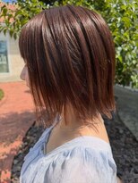 ヒート 佐久店(HEAT)&nbsp;ショートボブ × モーブベージュ