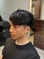 アトラクト バイ ラック 津田沼(Attract by LUCK)&nbsp;ラルフカール/津田沼/メンズパーマ/フェザーパーマ