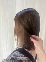 ココカラヘアー ニコ(cococara hair nico) インナーカラー/イヤリングカラー/ベージュ/ミディアム