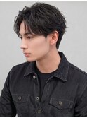 【MICHI 富田店 芦田結加】フェザーパーマ センターパート 30代