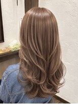 アミリー ひたち野うしく店(Amily)&nbsp;ハイライトバレイヤージュダブルカラーケアブリーチ20代30代