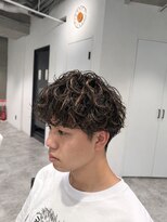 アッシュ 武蔵新城店(Ash)&nbsp;抜きっぱなしハイライト×シャドウパーマ
