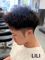 アンドメゾンオム(&Maison. homme)&nbsp;LILI/加古川/スパイキーショート/メンズパーマ