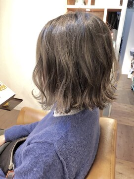 ヘアーエン(HAIR en) グレージュグラデーションカラー