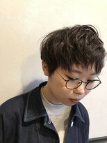 グランジ&nbsp;ベリーショートパーマ