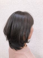 ビューティーサロン コマ(koma)&nbsp;大人レイヤーボブ×秋色カーキグレージュ