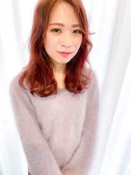 コラボ(hair design co.llabo) 外ハネスタイリング