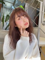 ロンド ストラーダ 心斎橋(Lond strada)&nbsp;【津賀　涼】ショートグレージュカラーボブウルフココアベージュ