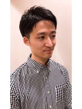 グレイスフル バーバープラチナム 六本木店(Graceful Barber platinum) 爽やか!ツーブロック×アップバングショート<理容室>