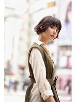 ナンバー エアロ 横浜(N° +aero) 20代30代40代50代ナチュラル小顔カットくすみカラー切りっぱなし