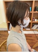 大人ショートボブ