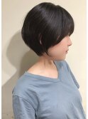 もみあげがポイントの大人可愛いショート[新百合ヶ丘]