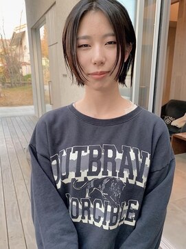 トップヘアーヒルズ 安城(TOP HAIR HILLS) イマドキボブ！！/ニュアンスカラー/アッシュブラック