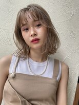 ドットハリス(.Hallis)&nbsp;大人可愛い前髪/ミディアム/ボブ/20代30代/原宿/表参道