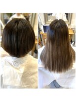 ヘアーサロン ポラリス(POLARIS)&nbsp;長さ出し　ゼロエクステ