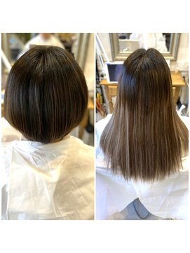 ヘアーサロン ポラリス(POLARIS) 長さ出し　ゼロエクステ