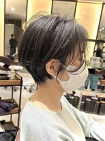 ラボー ノースプラザ店(LA'BO) 【LA'BO三浦】黒髪透け感ショート