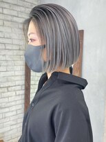 アイティーバイアルバム 北千住店(IT by ALBUM)&nbsp;ブルーシルバーブルーグレージュニュアンスカラー_ba392391