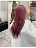 【MIRAC町田店】バーガンディーレッド×シールエクステ50枚
