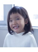 前髪スッキリボブ
