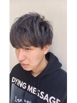 アナ ラーナ(Anna Lanna)&nbsp;メンズマッシュ×シルバーグレー