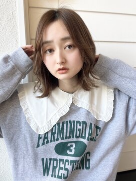 オーロ 緑地公園店(ORO) ナチュラルブラウンボブ