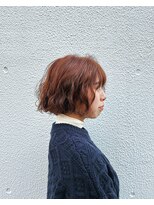 グラムヘアデザイン(g. hair design)&nbsp;《テラコッタオレンジとパーマ》