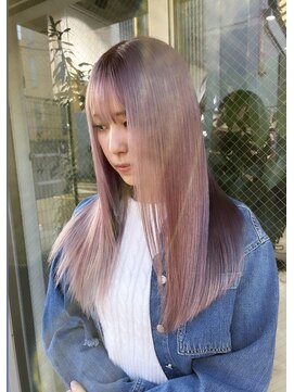 アドア 横浜(ADORE) ADORE ペールピンクラベンダー×ブリーチカラー