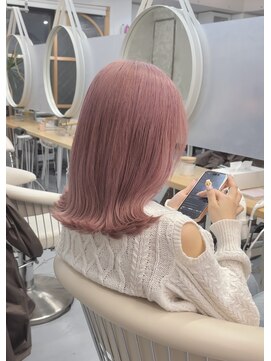 プネル(punel) コーラルピンク/ピンクカラー/ピンクベージュ/ピンク系カラー