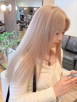 アンククロス 青山店(ANKH CROSS)&nbsp;《韓国ヘア》ハイトーンホワイトベージュ（天水悠斗）