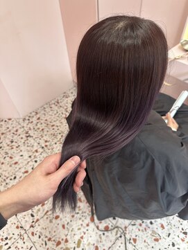 ボタン シブヤ(VOTAN SHIBUYA) 韓国ヘア/艶感カラー/ラベンダーグレージュ/水素トリートメント