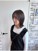 グレージュカラー×プレミアムカラー